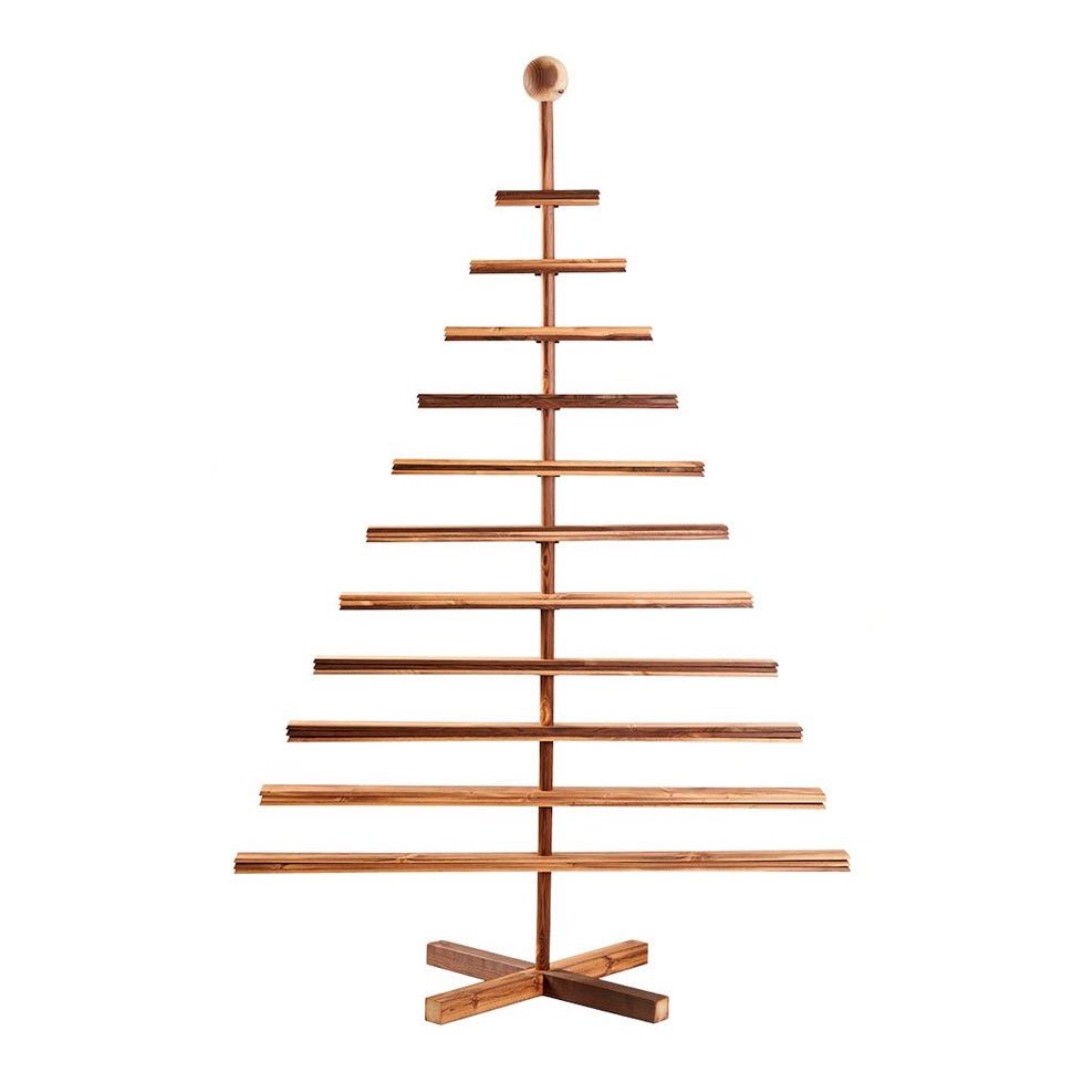 Habitree nachhaltiger Weihnachtsbaum aus Holz - Kebony Character Wood 180cm