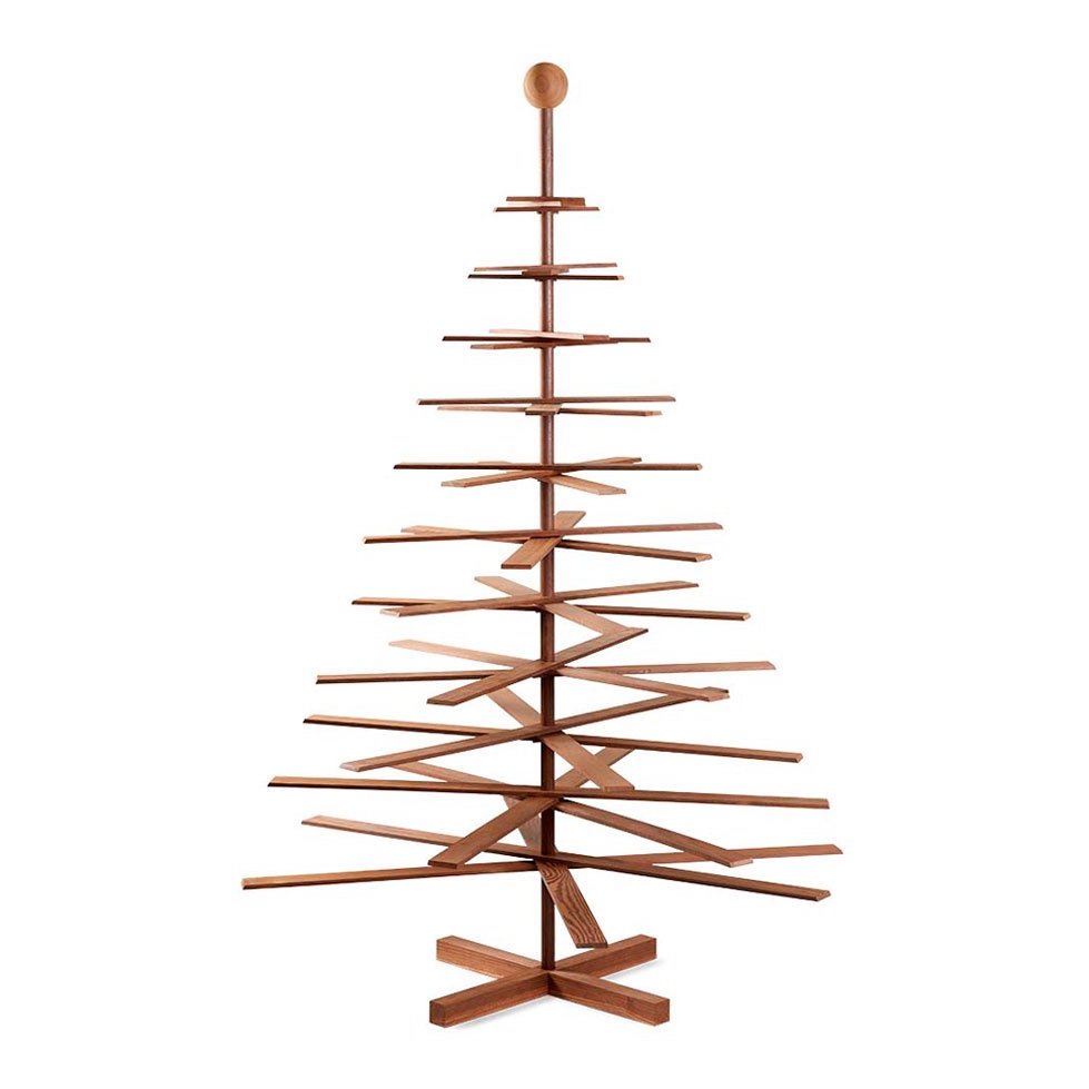 Habitree nachhaltiger Weihnachtsbaum aus Holz - Kebony Clear Wood 180cm