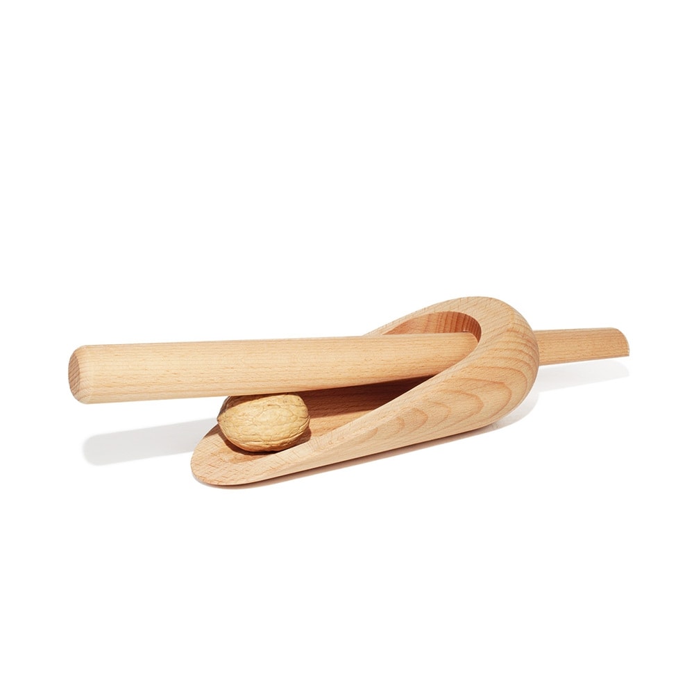 Designimdorf Nussbesteck - nachhaltiger Nussknacker aus Holz