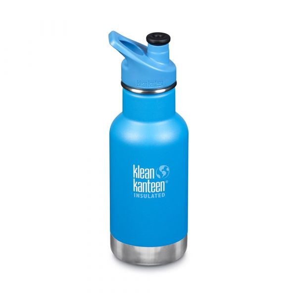Klean Kanteen Kid vakuumisolierte Kindertrinkflasche Thermosflasche aus Edelstahl 355ml blau