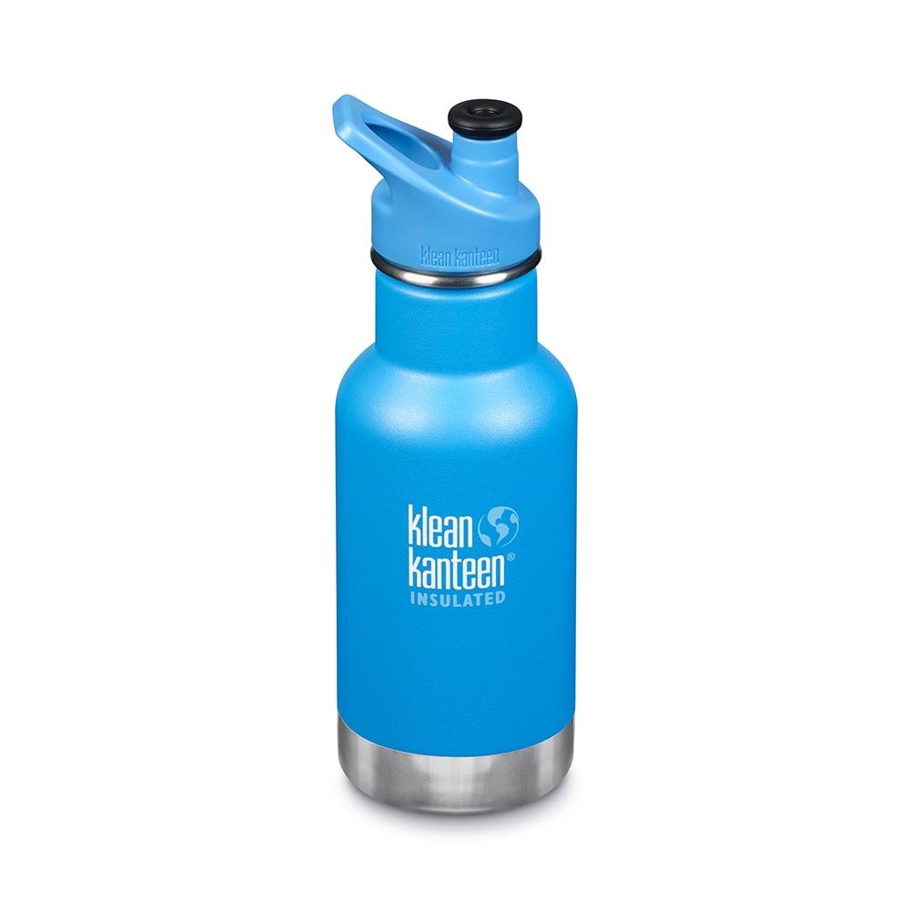 Klean Kanteen Kid vakuumisolierte Kindertrinkflasche Thermosflasche aus Edelstahl 355ml blau