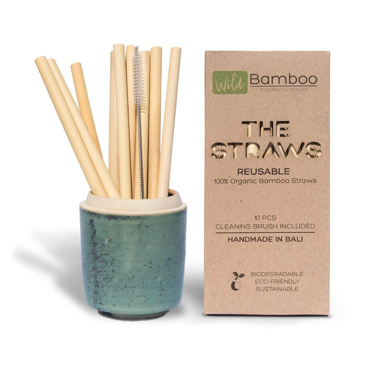 Wild Bamboo The Straws Strohhalme aus Bambus