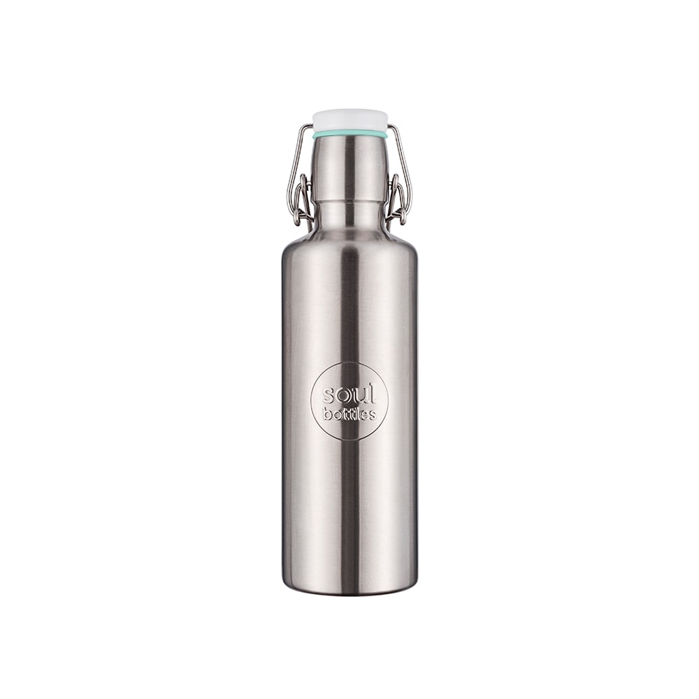 SOULBOTTLE STEEL – vakuumisolierte Trinkflasche aus Edelstahl – 0.6L – STEEL 2.0