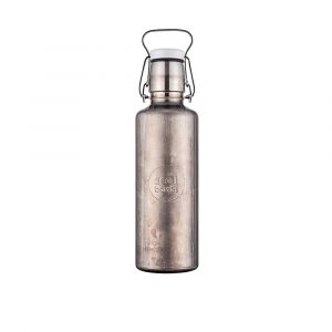 SOULBOTTLE STEEL – vakuumisolierte Trinkflasche aus Edelstahl – 0.6L – “INDUSTRIAL”