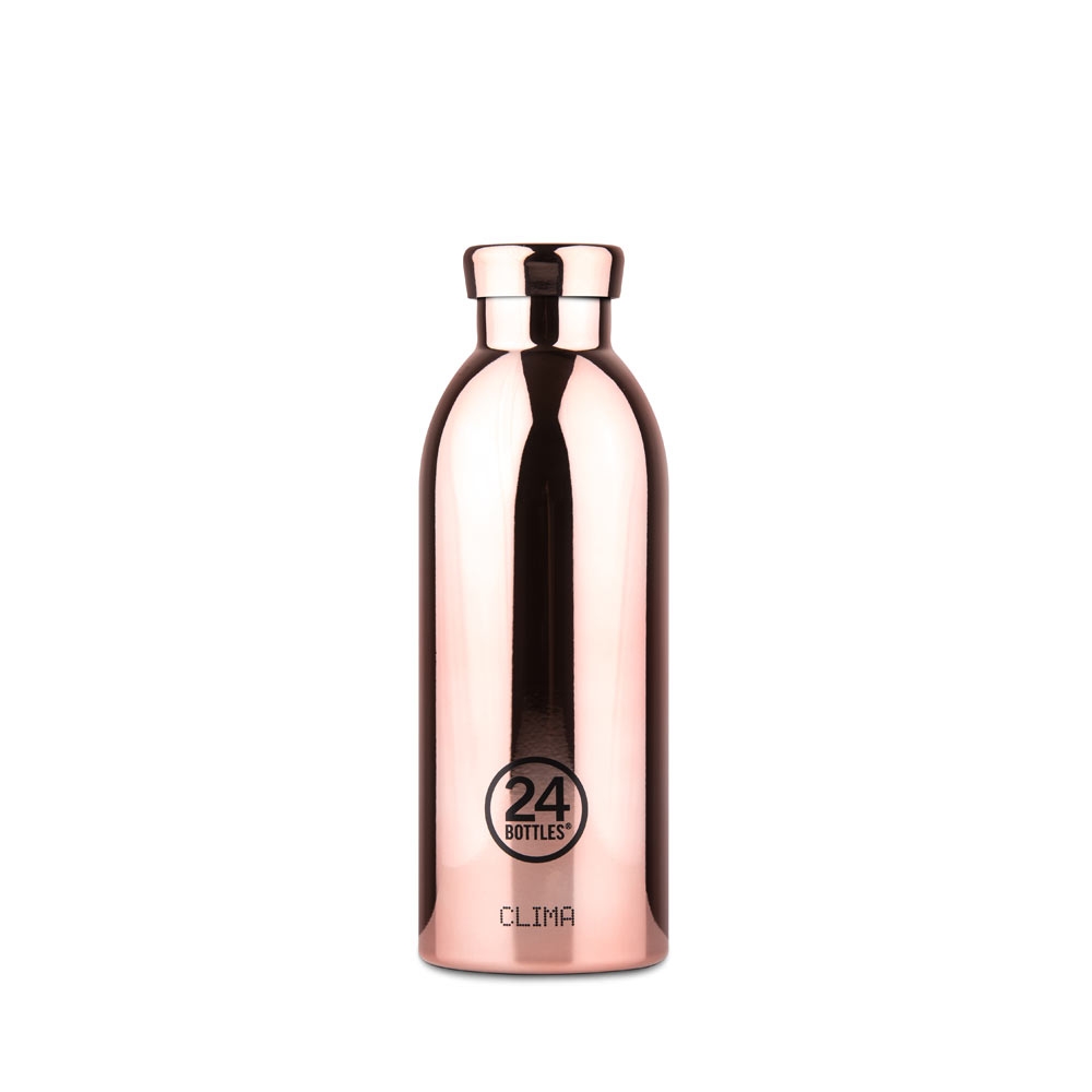 24Bottles Clima Rose Gold Thermosflasche aus Edelstahl 500ml
