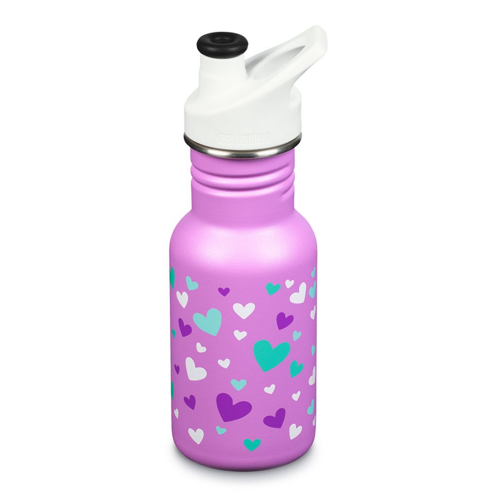 klean-kanteen-kid-kindertrinkflasche-edelstahl-orchid-hearts