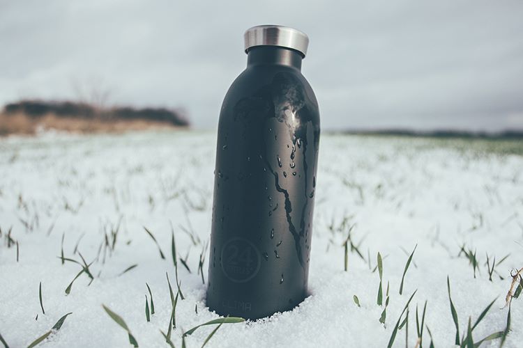 24Bottles - CLIMA - Isolierflasche aus Edelstahl - 500ml - TUXEDO BLACK   Lilli Green Shop