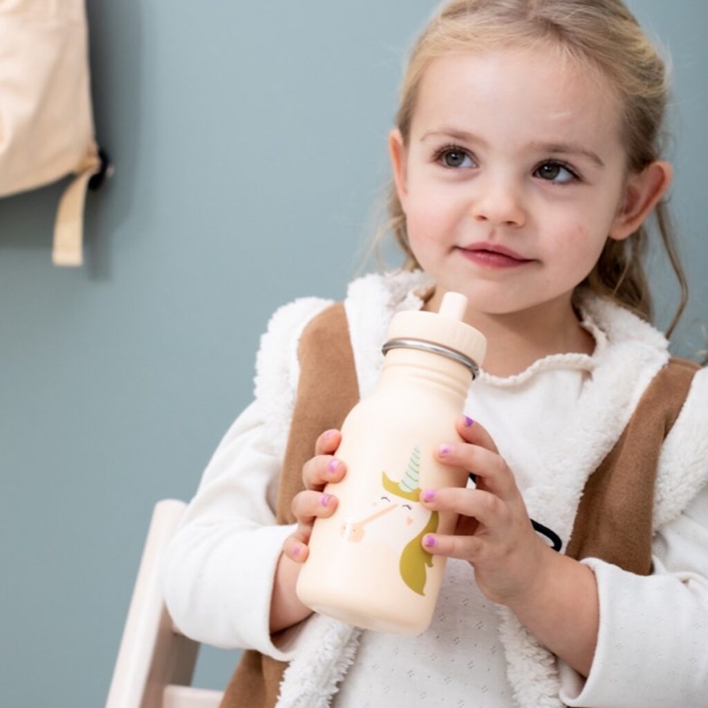 Edelstahl Trinkflasche Kinder mit Einhorn-Motiv – Trixie Mrs. Unicorn
