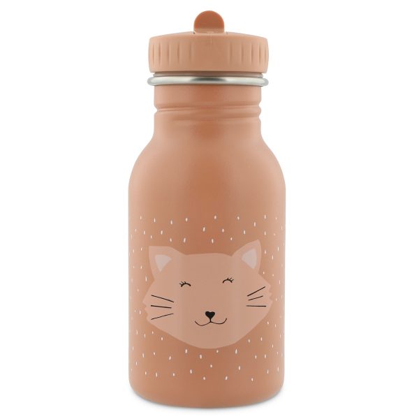 Trixie nachhaltige kleine Kindertrinkflasche aus Edelstahl 350ml - Mrs. Cat