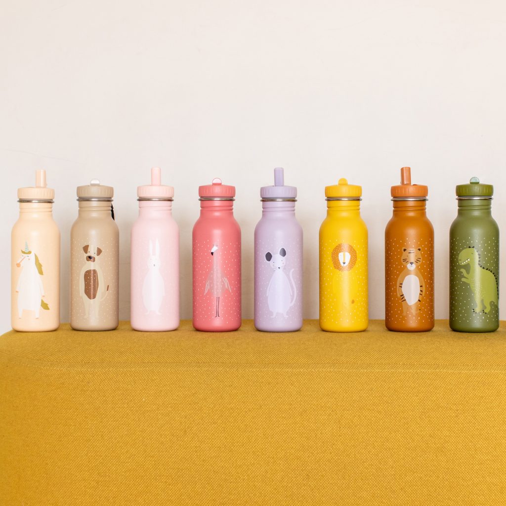 Trixie nachhaltige Kindertrinkflasche aus Edelstahl 500ml