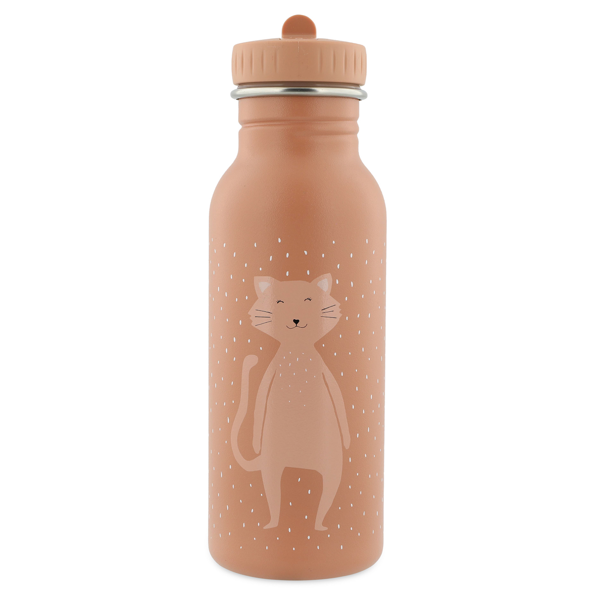 Trixie nachhaltige Kindertrinkflasche aus Edelstahl 500ml - Mrs. Cat