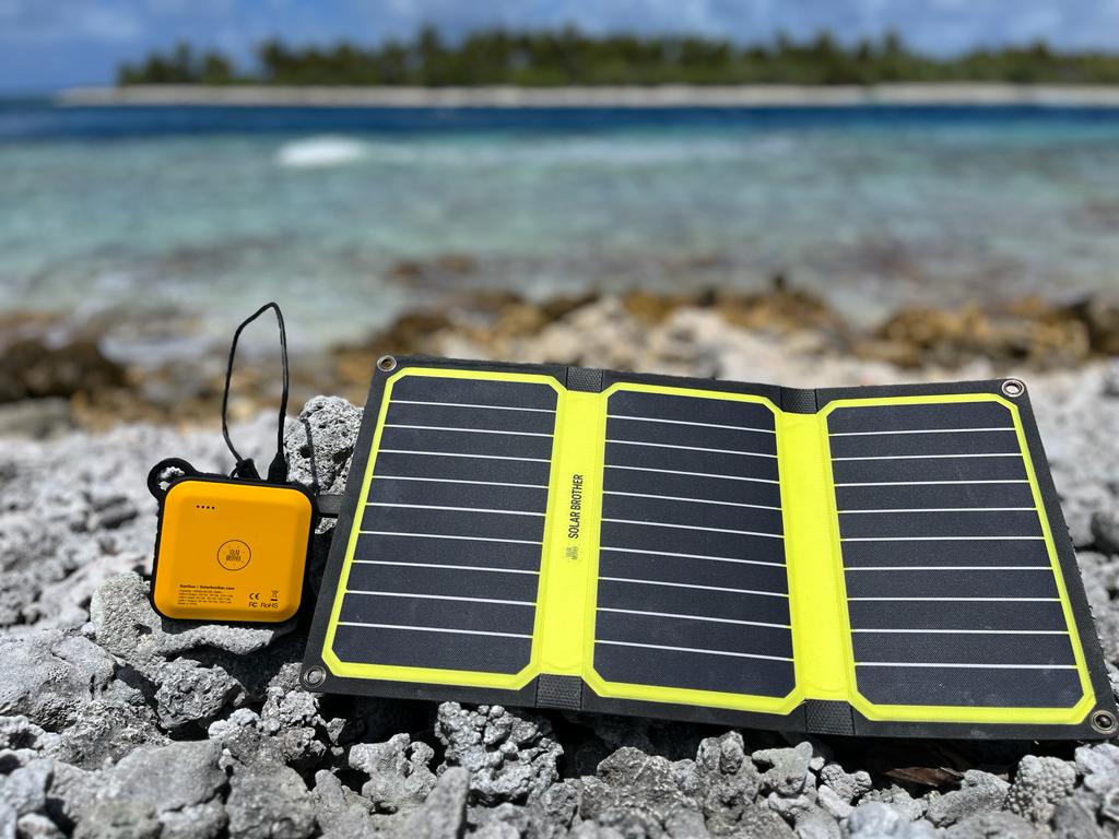 Solar Brother SunSun Powerbank mit Lampe