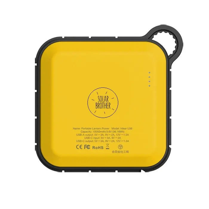 Solar Brother SunSun Powerbank mit Lampe