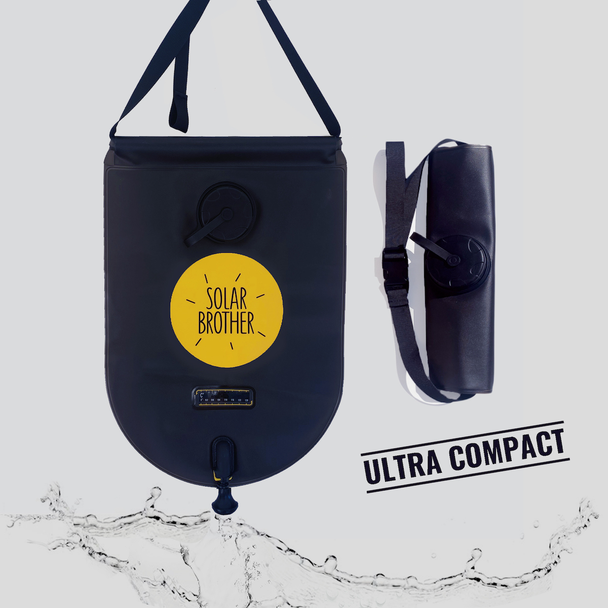 Solar Brother SunWater -Solardusche für unterwegs 7 Liter