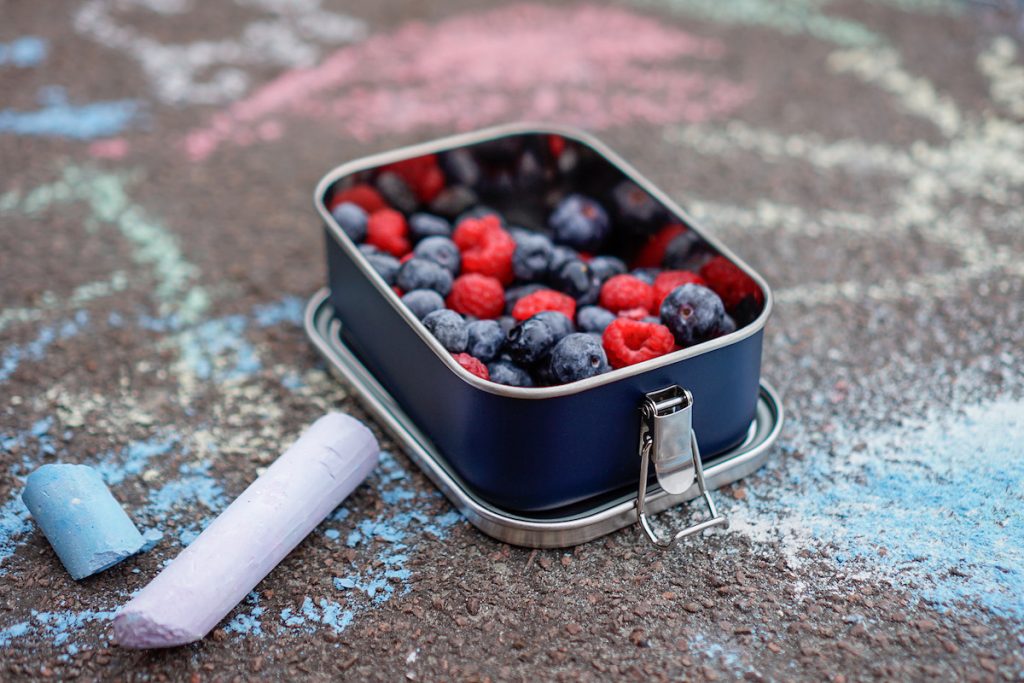EcoBrotbox - Lunchbox aus Edelsthal - Kinderbrotdose - Deep Blue - Ocean Edition