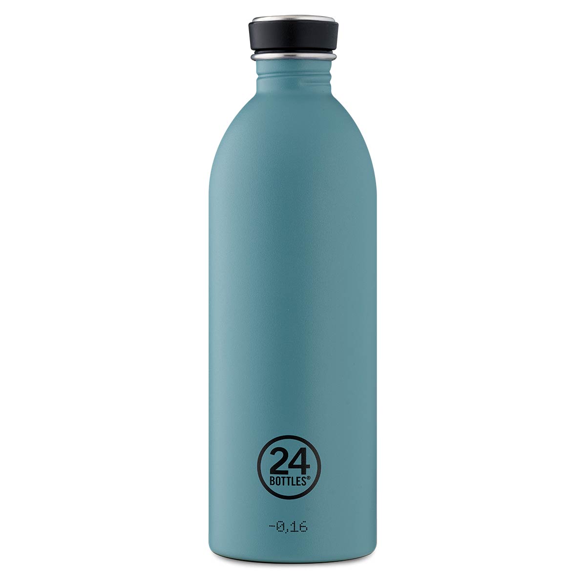 24Bottles Urban POWDER BLUE 1L - superleichte Designtrinkflasche aus Edelstahl PUDER-BLAU