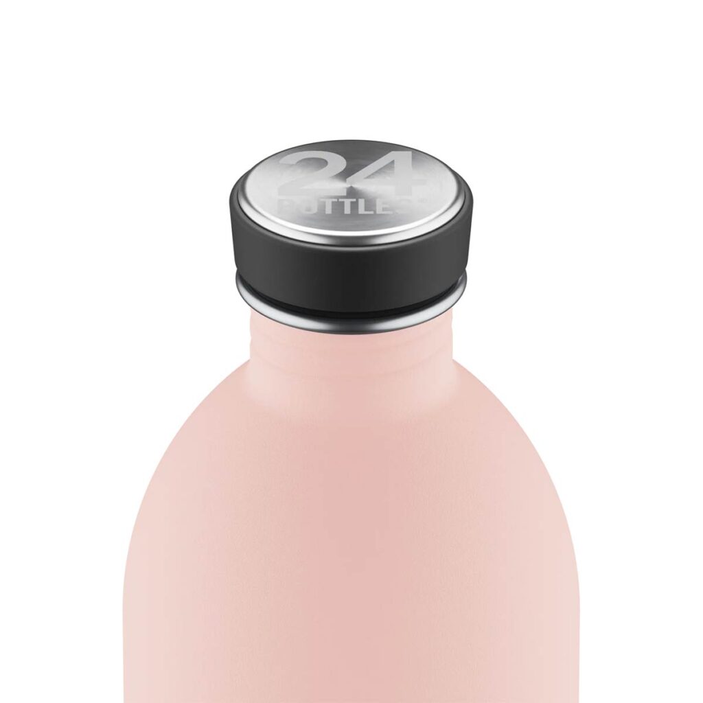 24Bottles URBAN Trinkflasche 1000 ml – Dusty Pink. BPA-frei, aus Edelstahl, wiederverwendbar & klimaneutral. Perfekt für unterwegs – nachhaltig & schön.