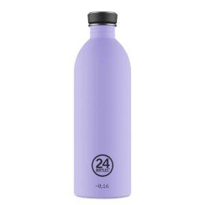 24Bottles URBAN Edelstahl-Trinkflasche 1000 ml – Farbe Erica. Wiederverwendbar, BPA-frei & klimaneutral. Nachhaltige Alternative zu Plastikflaschen.