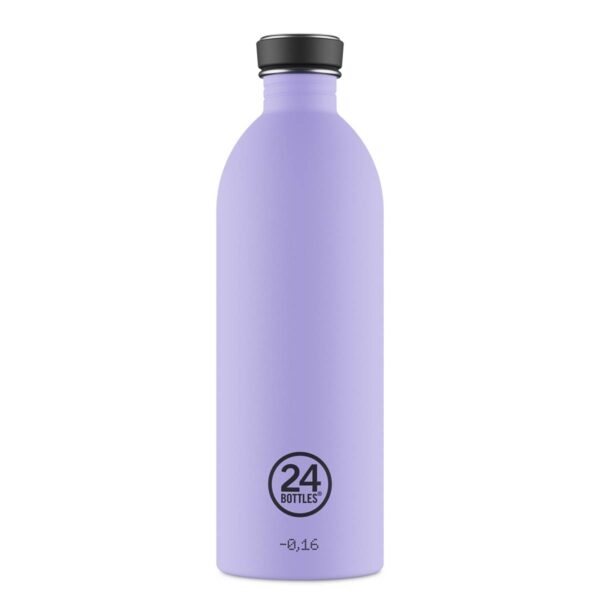 24Bottles URBAN Edelstahl-Trinkflasche 1000 ml – Farbe Erica. Wiederverwendbar, BPA-frei & klimaneutral. Nachhaltige Alternative zu Plastikflaschen.