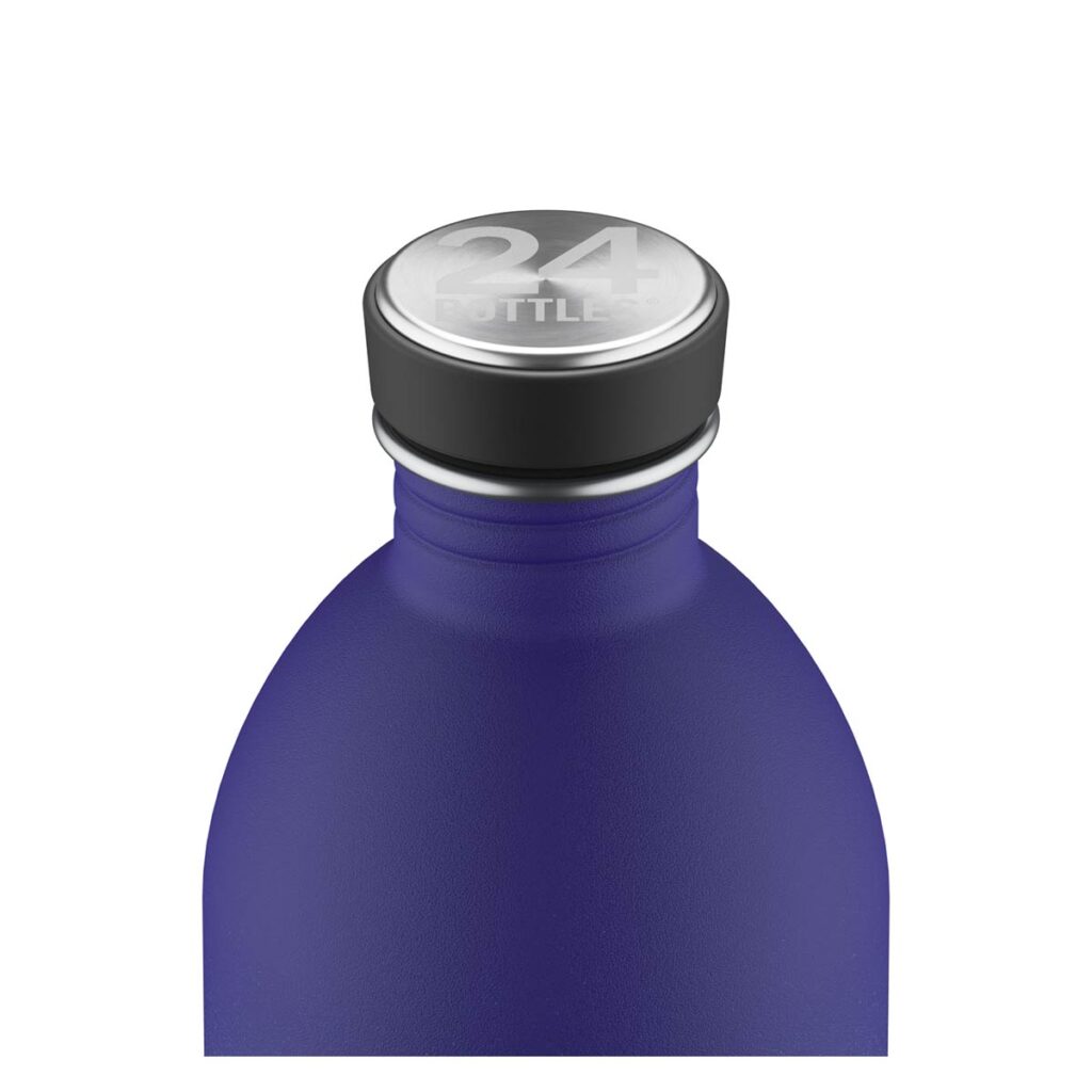 24Bottles Urban BOREALIS 1L - superleichte Designtrinkflasche aus Edelstahl BLAU-GRÜN