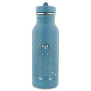 Nachhaltige Edelstahl Trinkflasche für Kinder mit Dinosaurier-Motiv, Modell Mr. Triceratops, 500ml – von Trixie