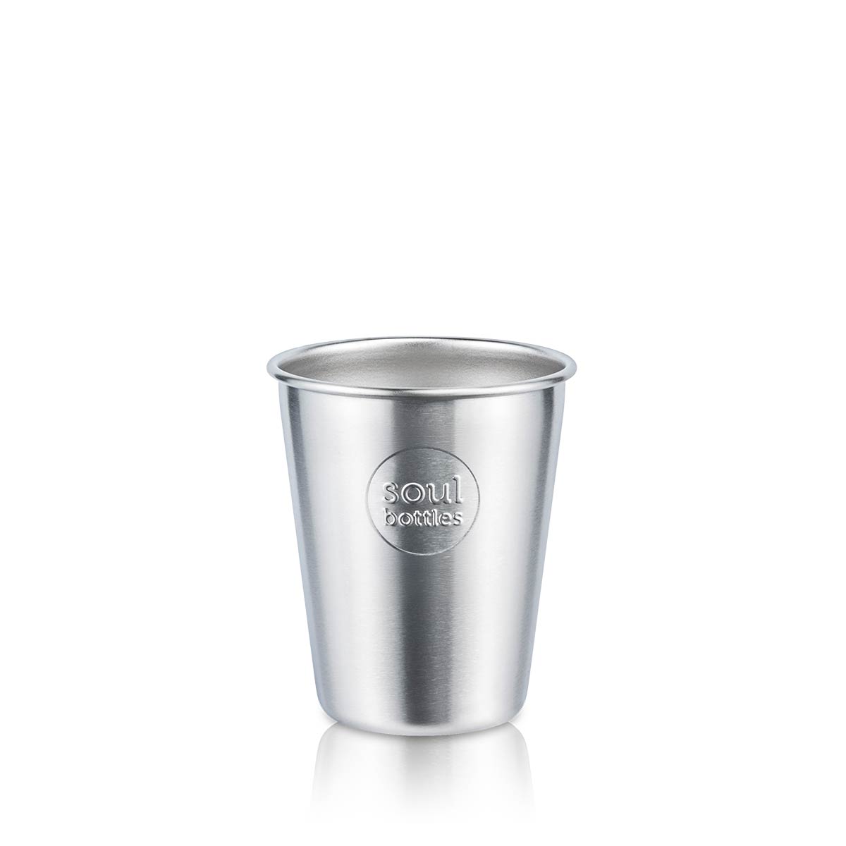 Trinkbecher aus Edelstahl – Soulbottle Soulcup plain – 0,3 Liter - plastikfrei und nachhaltig