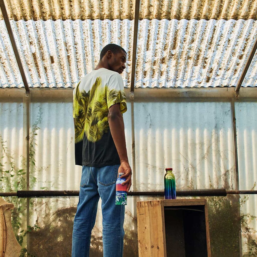 24Bottles CLIMA Skybeau Thermoflasche mit spiegelndem Chrom-Finish