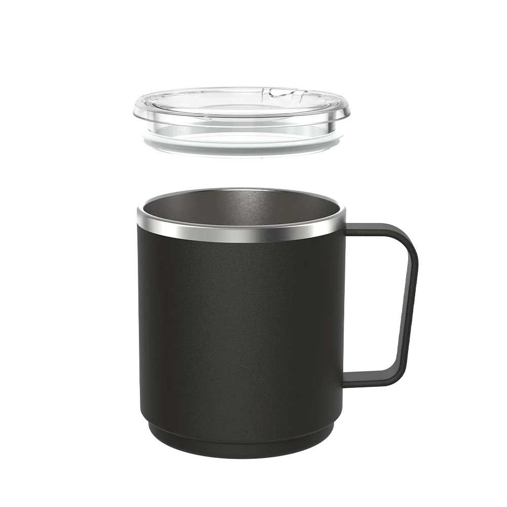 KeepCup Camp Mug BALCK - Thermobecher aus Edelstahl in schwarz