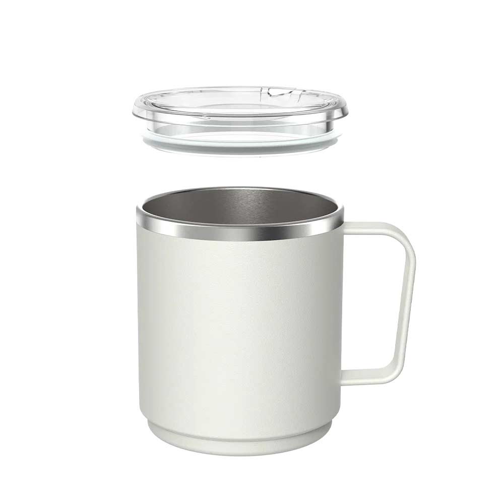 KeepCup Camp Mug bone - Thermobecher aus Edelstahl in weiss