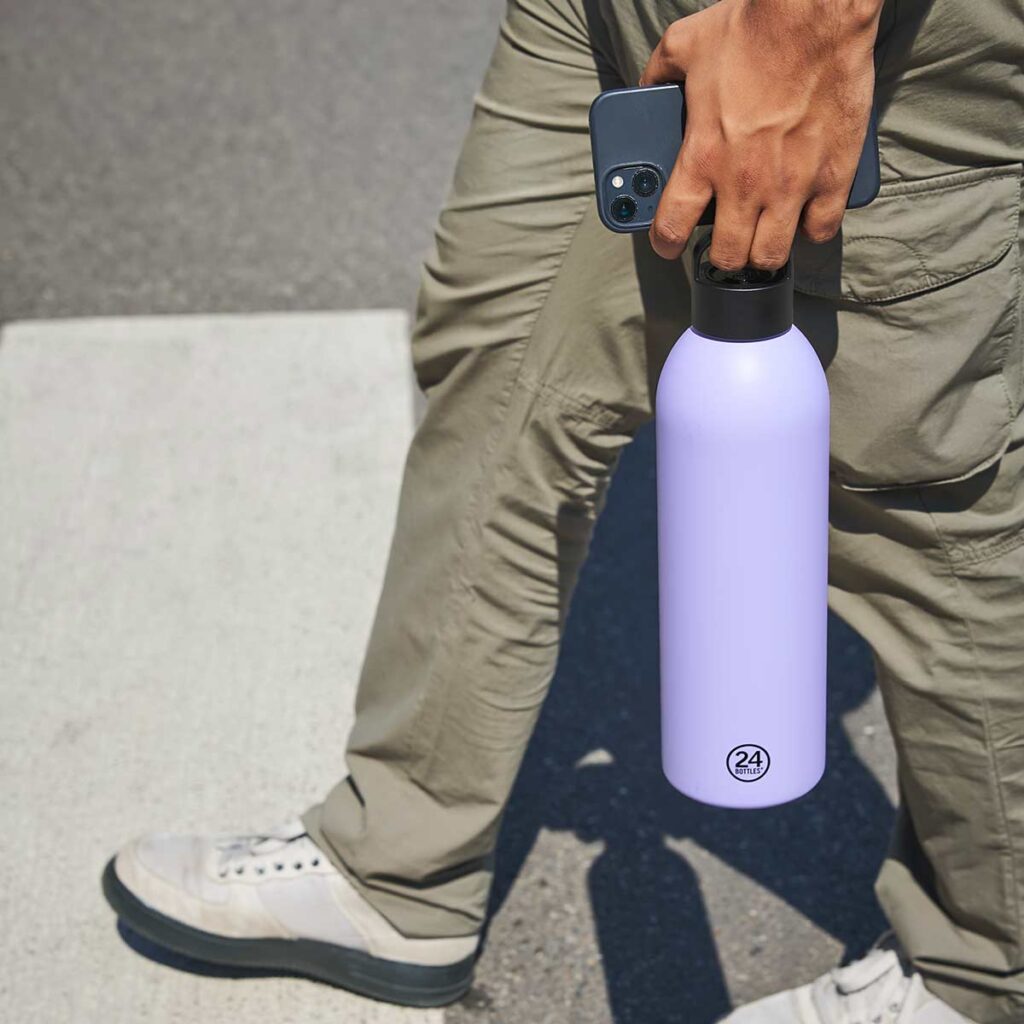 XL Thermoflasche von 24Bottles - Clima Erica - mit 1,5L Volumen, hält die Getränke extralange heiss oder kalt