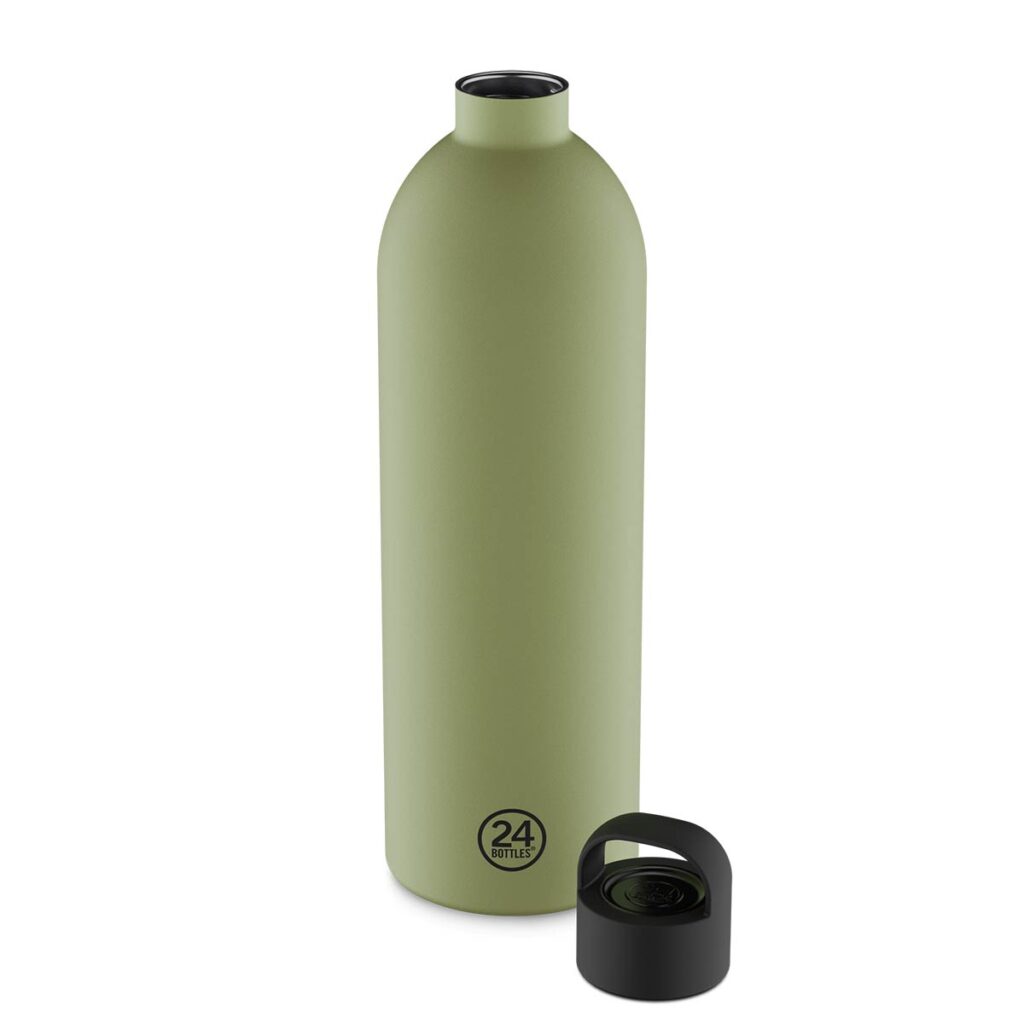 XL Thermoflasche von 24Bottles - Clima Sage - mit 1,5L Volumen, hält die Getränke extralange heiss oder kalt
