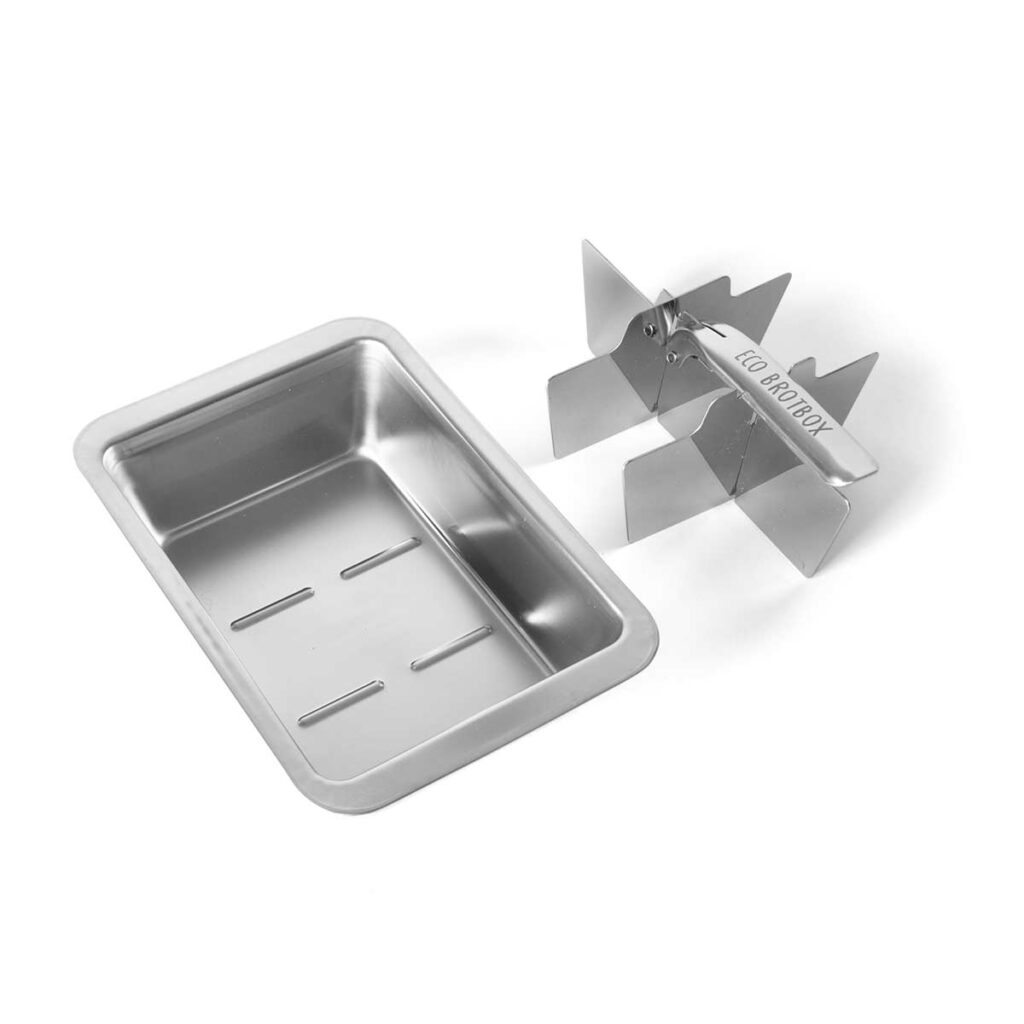 Eco Brotbox Eco Ice Cuber Giant - große Eiswürfelform aus Edelstahl - frei von BPA, BPS, Phthalaten, PVC, Blei, Aluminium