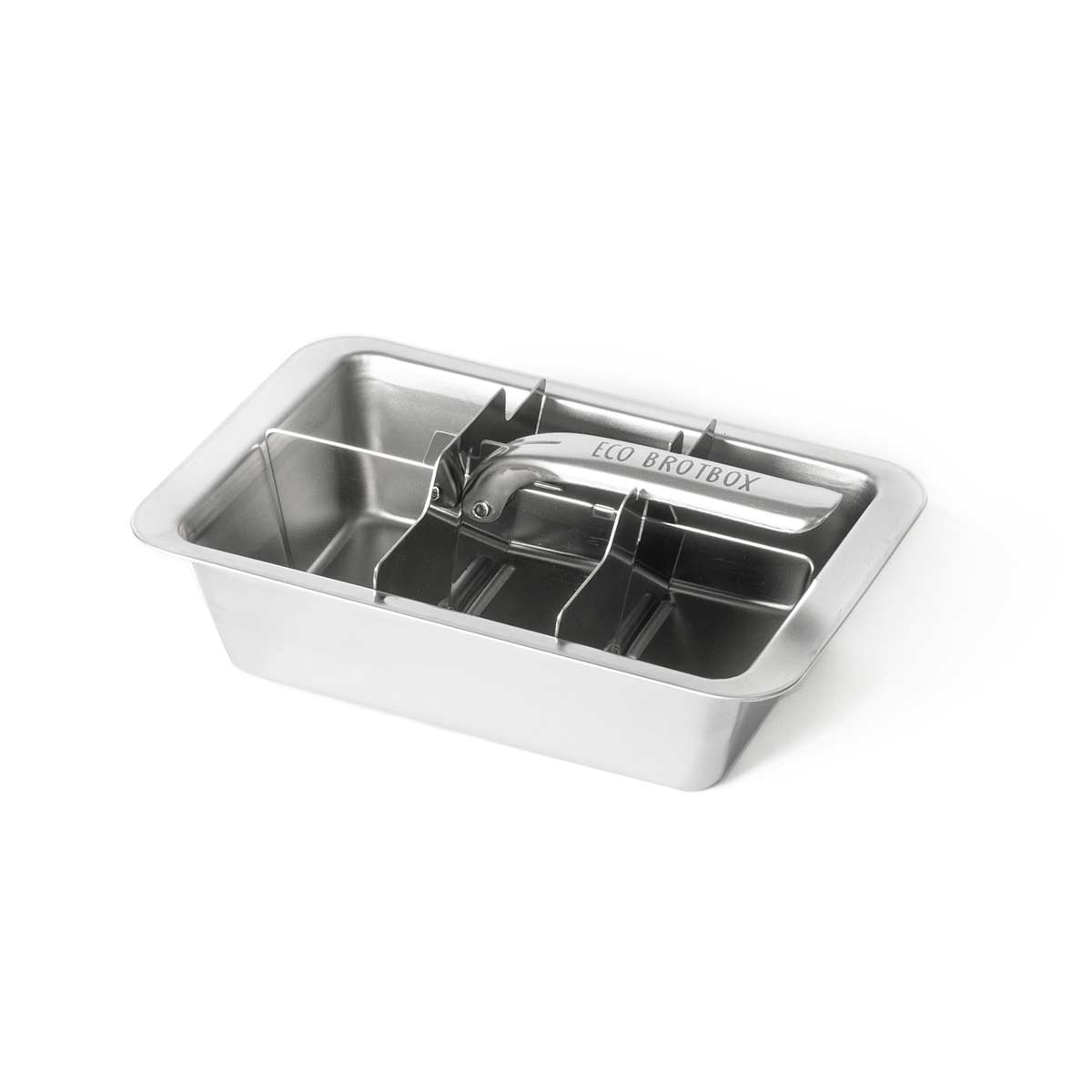 Eco Brotbox Eco Ice Cuber Giant - große Eiswürfelform aus Edelstahl - frei von BPA, BPS, Phthalaten, PVC, Blei, Aluminium