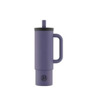 24Bottles Straw Cup DUSK 800ml ist ein Thermo Tumbler für unterwegs oder Büro - hält das Getränk bis 24 Stunden heiss oder kalt