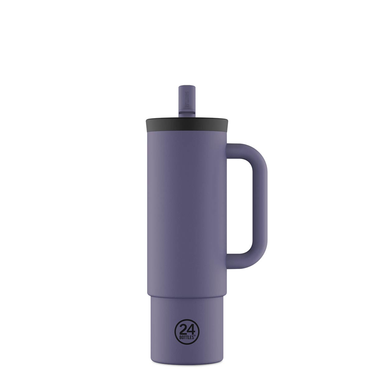 24Bottles Straw Cup DUSK 800ml ist ein Thermo Tumbler für unterwegs oder Büro - hält das Getränk bis 24 Stunden heiss oder kalt
